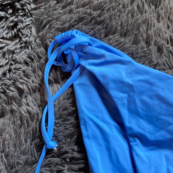 L*SPACE BLUE SWIM BOTTOM BLUE SIZE LARGE - Picture 2 of 6